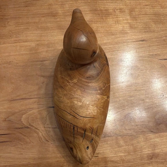 Bob Agnew Signed Wooden Duck Sculpture California Studio Artist Dated 1981 #16 - Picture 5 of 7
